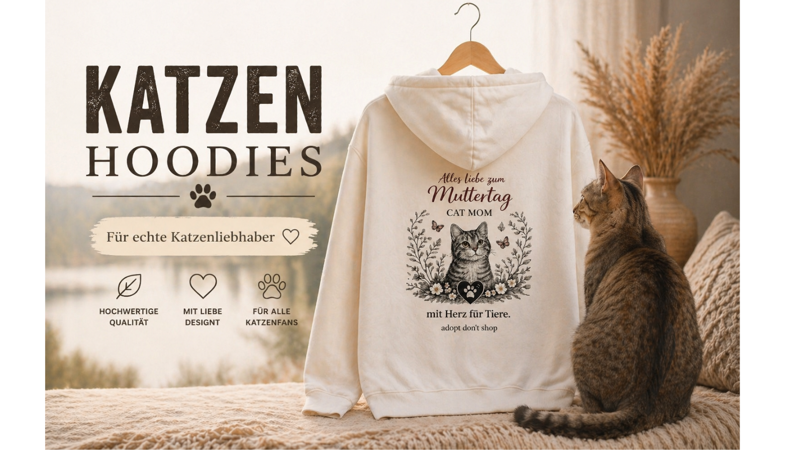Katzen Hoodies