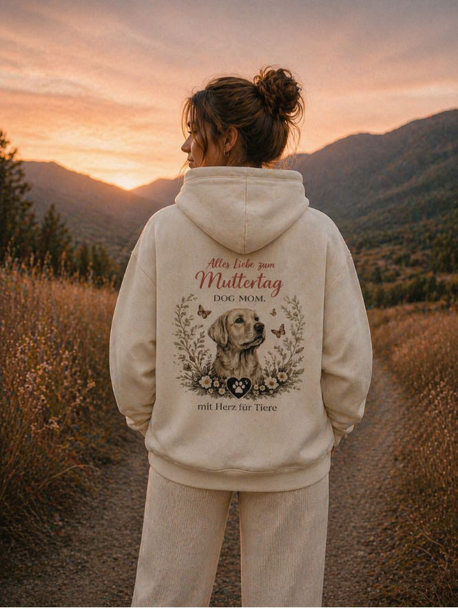 Dog Mom Hoodie Gift for Mother’s Day | Dog Lover Gift | Animal Lover Hoodie | Gift for Mom | Dog Mom Sweatshirt