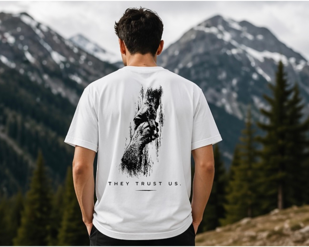 Dog Lover T-Shirt - They Trust Us Shirt, Hundeliebe Geschenk, Human Dog Bond Shirt, Tierliebhaber Geschenk, Hunde Shirt Unisex