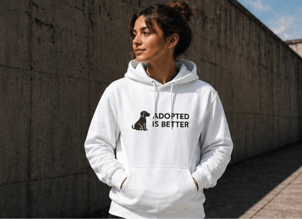 Adoptiert ist besser - dog - dog mom - dog dad - Familie